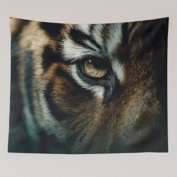 Item preview, Tiger eye close up in wild designed and sold by anytka.