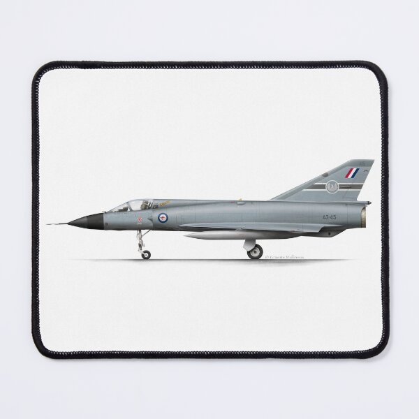 Item preview, Dassault Mirage III A3-45  designed and sold by Grubby Fingers Aircraft Illustration.