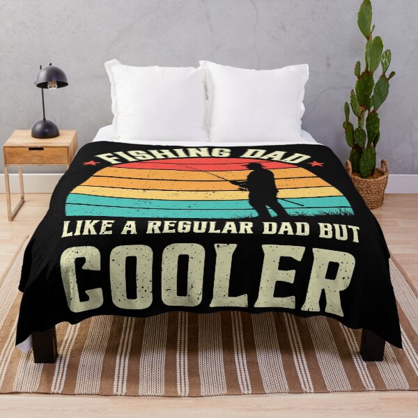 Item preview, Fishing Dad Like A Regular Dad But Cooler Retro designed and sold by RareBunny.