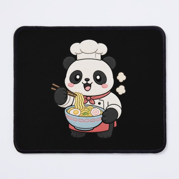 Item preview, Panda Chef – Cute Kawaii Noodle Cooking Design designed and sold by ColorSplash123.