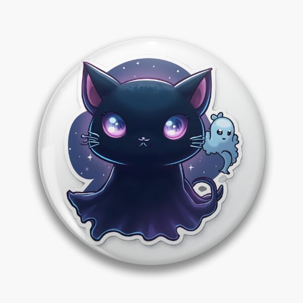 Item preview, Ghost Cat with Shadow Soul designed and sold by TH cartoon world.