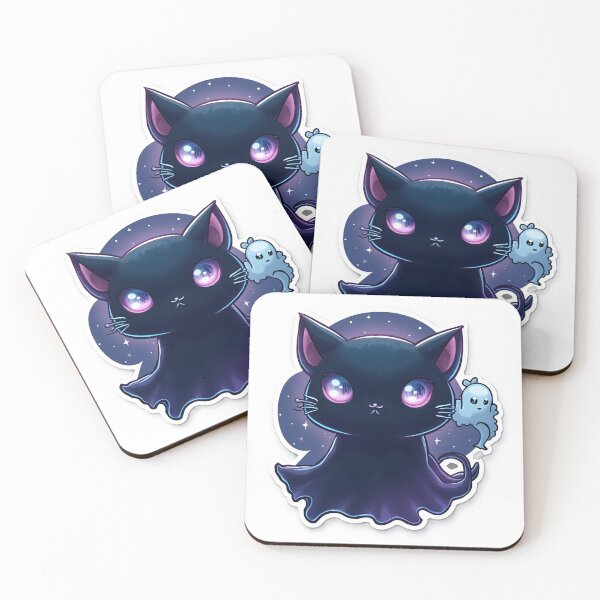 Item preview, Ghost Cat with Shadow Soul designed and sold by TH cartoon world.