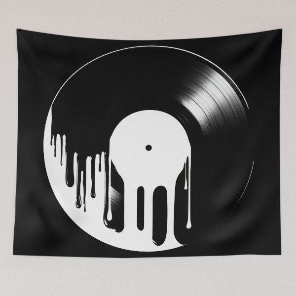 Item preview, Dripping paint vinyl record designed and sold by anytka.