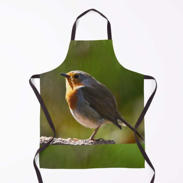 Item preview, European Robin Glowing in Warm Golden Evening Light designed and sold by Shanguai.