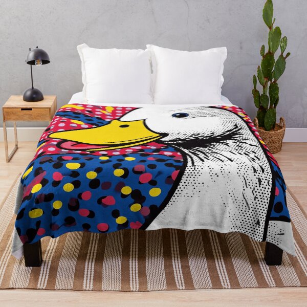 Item preview, Pop Art Duck Portrait designed and sold by lautir.