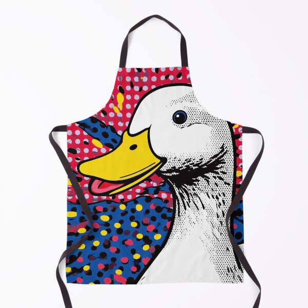 Item preview, Pop Art Duck Portrait designed and sold by lautir.