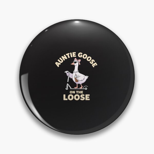 Item preview, Auntie Goose On The Loose Funny Aunt Cute Goose Gift designed and sold by kiralynstration.
