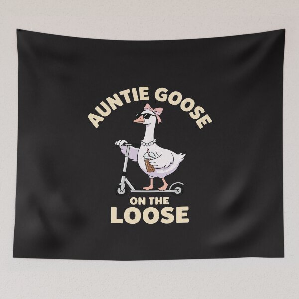 Item preview, Auntie Goose On The Loose Funny Aunt Cute Goose Gift designed and sold by kiralynstration.