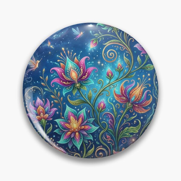 Item preview, Cosmic floral fantasy at night designed and sold by Sigtrix.