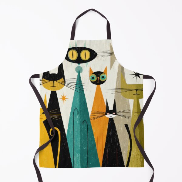 Item preview, Colorful cats in a group setting designed and sold by anytka.