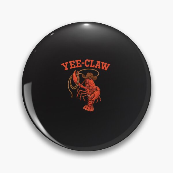 Item preview, Yee Claw Crawfish Funny Cajun Cowboy Seafood Boil Humor designed and sold by kiralynstration.