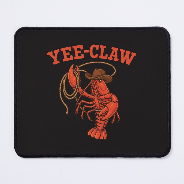 Item preview, Yee Claw Crawfish Funny Cajun Cowboy Seafood Boil Humor designed and sold by kiralynstration.
