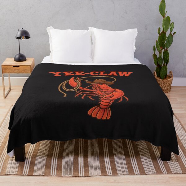 Item preview, Yee Claw Crawfish Funny Cajun Cowboy Seafood Boil Humor designed and sold by kiralynstration.