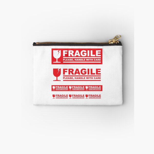 Item preview, Fragile Handle With Care Sticker Pack Shipping Label Design Red Warning Aesthetic designed and sold by UI Expert.