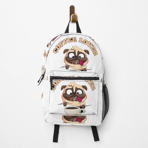 Item preview, "Caffeine-Craving Pug: The Ultimate Coffee Lover" designed and sold by Billion-design.