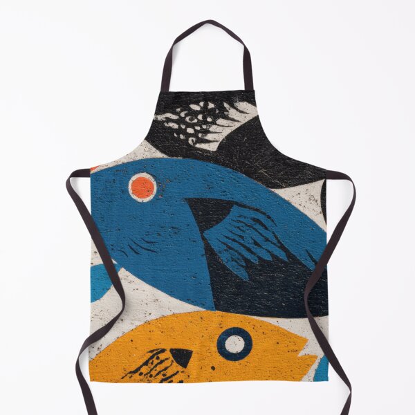 Item preview, Colorful fish patterns on a surface designed and sold by anytka.