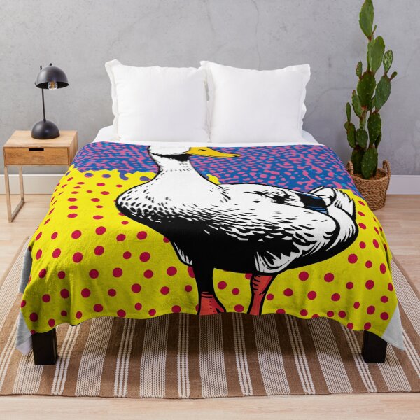Item preview, Pop Art Duck Illustration designed and sold by lautir.