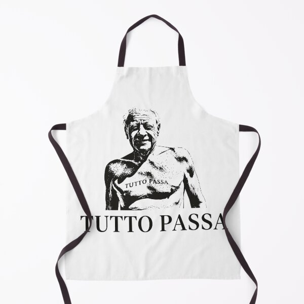 Item preview, Tutto Passa – Minimal Italian Quote T-Shirt designed and sold by bisha.
