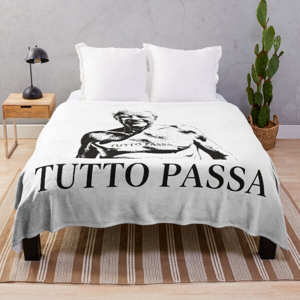 Artikelvorschau, Tutto Passa – Minimales italienisches Zitat-T-Shirt entworfen und verkauft von bisha.