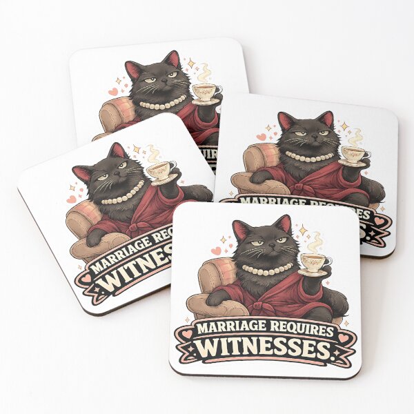 Item preview, Funny Marriage Gift Tea Cat Wife Humor designed and sold by Gentlestate.