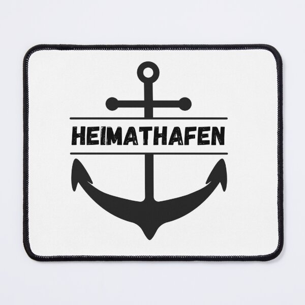 Item preview, Home port – minimalist North German anchor design designed and sold by EmmaEddyStore.