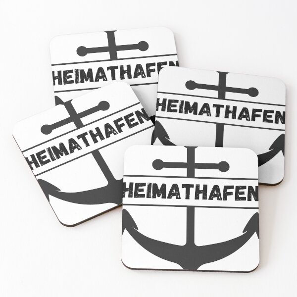 Item preview, Home port – minimalist North German anchor design designed and sold by EmmaEddyStore.