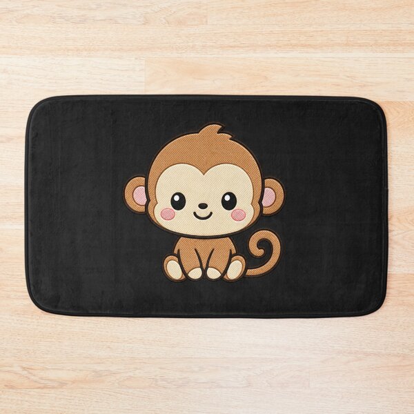 Item preview, Tiny Monkey – Cute Minimal Kawaii Animal Design designed and sold by ColorSplash123.