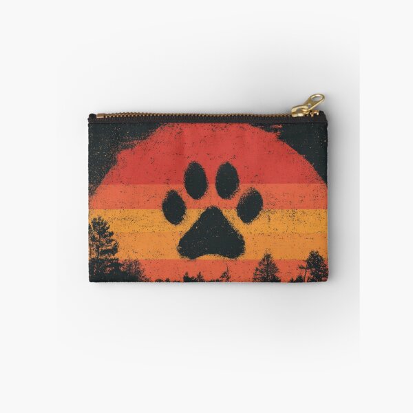 Item preview, Sunset with a large paw print designed and sold by anytka.