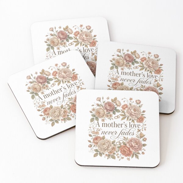 Item preview, A Mother’s Love Never Fades, Vintage Floral Mom Gift, Emotional Mother Quote, Mother’s Day Gift Idea designed and sold by Im-Ara.