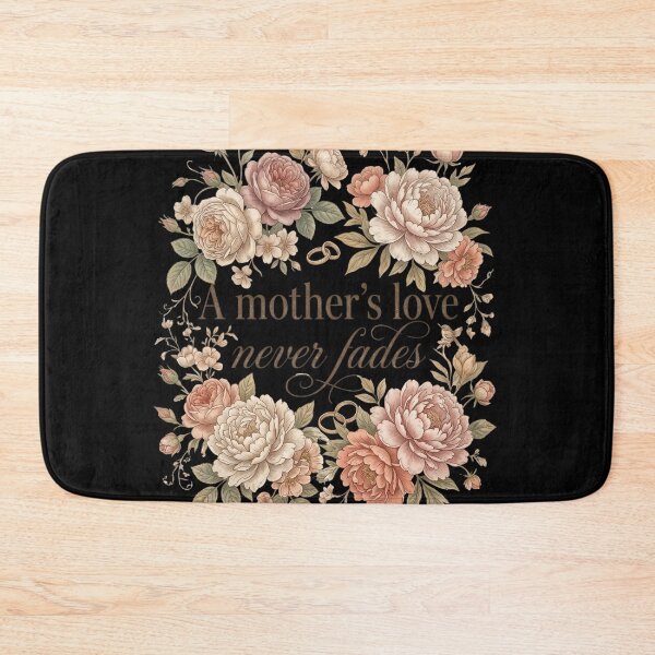 Item preview, A Mother’s Love Never Fades, Vintage Floral Mom Gift, Emotional Mother Quote, Mother’s Day Gift Idea designed and sold by Im-Ara.