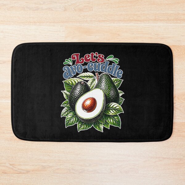 Item preview, Let's Avo Cuddle Funny Avocado Retro Vintage Food Humor Love designed and sold by graphixpolash.