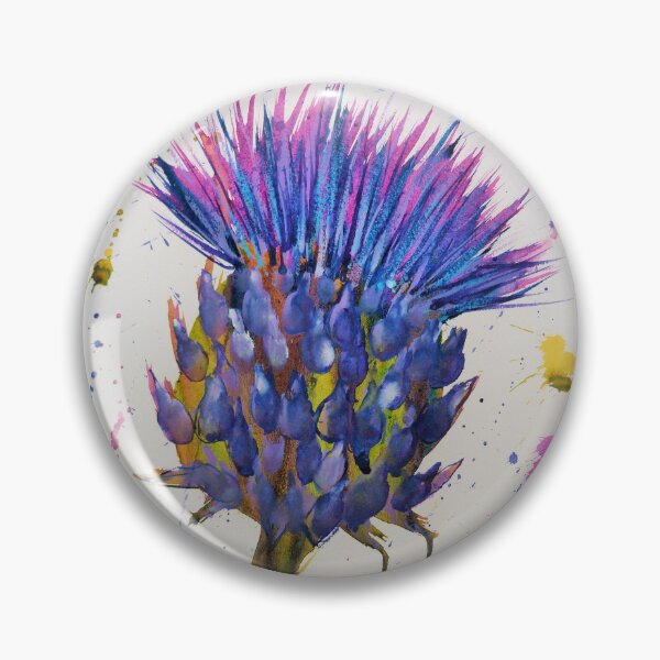 Item preview, Thistle Blue designed and sold by Pebbles on the Beach.