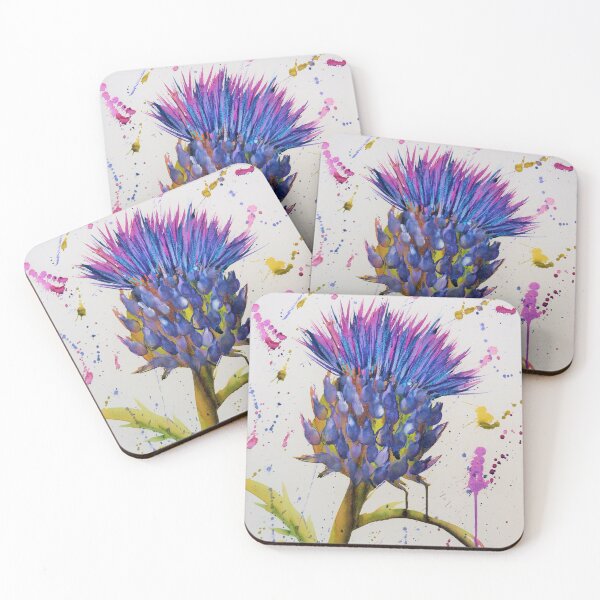 Item preview, Thistle Blue designed and sold by Pebbles on the Beach.
