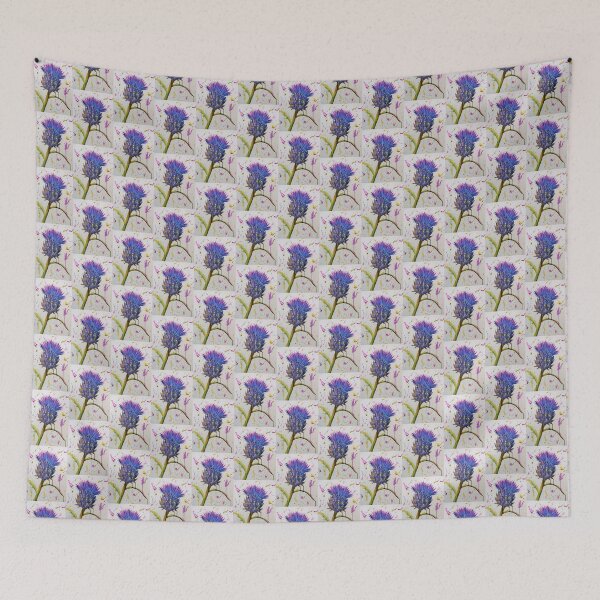Item preview, Thistle Blue designed and sold by Pebbles on the Beach.