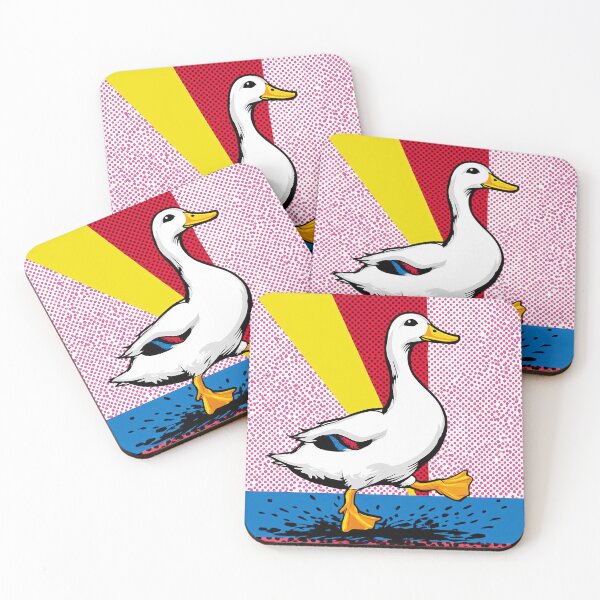 Item preview, Pop Art Duck in Motion designed and sold by lautir.