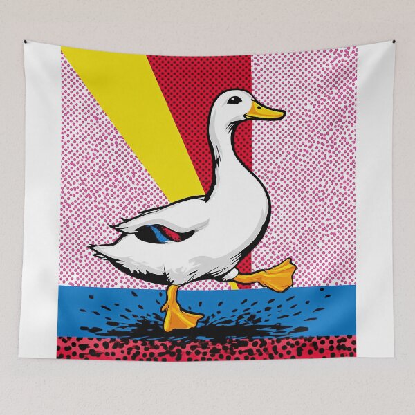 Item preview, Pop Art Duck in Motion designed and sold by lautir.