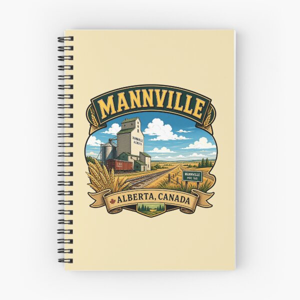 Item preview, Mannville, Alberta Canada - Prairie Grain Fields designed and sold by Myra365Art.