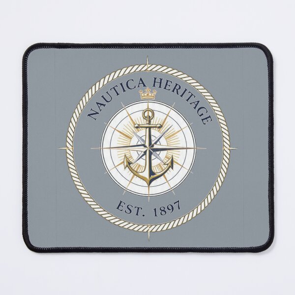 Item preview, Nautica Heritage – Maritime Anchor Emblem designed and sold by MWSailingClub.