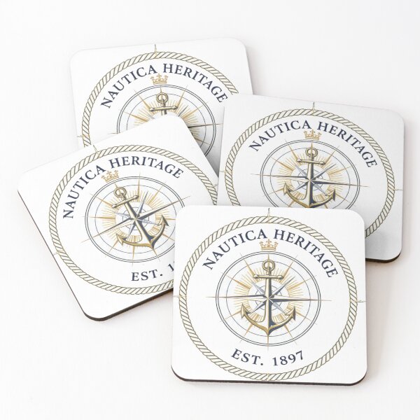 Item preview, Nautica Heritage – Maritime Anchor Emblem designed and sold by MWSailingClub.