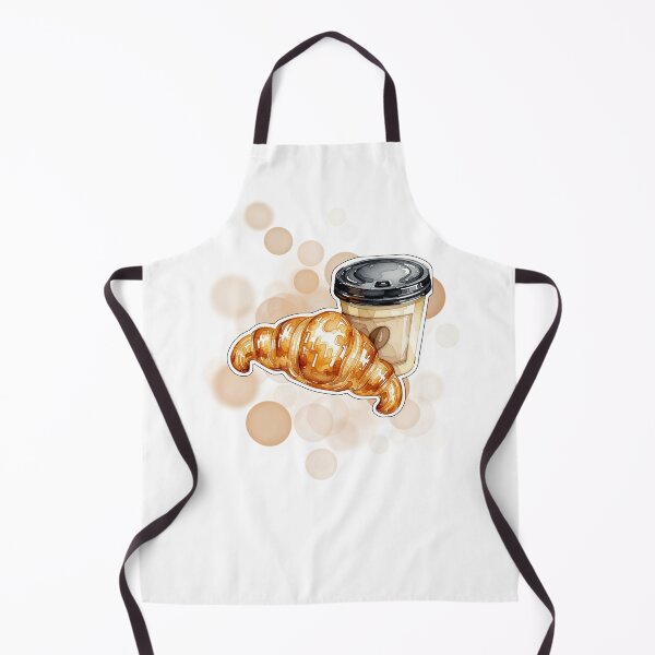 Item preview, French Coffee and Croissant Paris Cafe Breakfast Design designed and sold by iamKRUK.