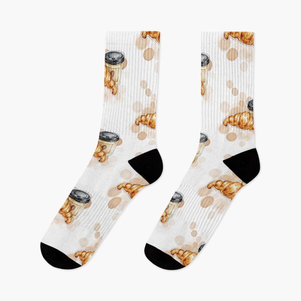 Item preview, French Coffee and Croissant Paris Cafe Breakfast Design designed and sold by iamKRUK.