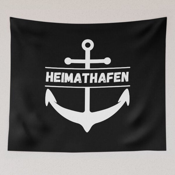 Item preview, Home port – minimalist North German anchor design designed and sold by EmmaEddyStore.