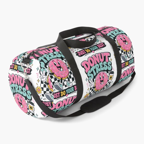 Item preview, Donut Stress Funny Donut Character Just Do Your Best Quote designed and sold by designleon19.