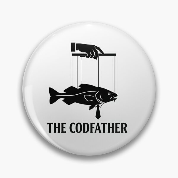 Item preview, The Codfather – Funny Mafia Fish Parody Poster designed and sold by P’s stuff.