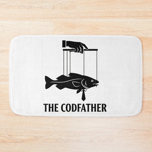 Item preview, The Codfather – Funny Mafia Fish Parody Poster designed and sold by P’s stuff.