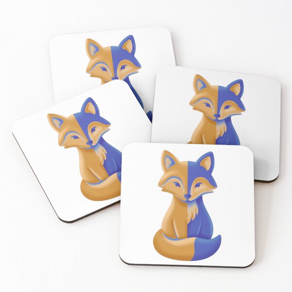 Item preview, Airbrush Gradient Fox Dual Tone designed and sold by FelixMADE.