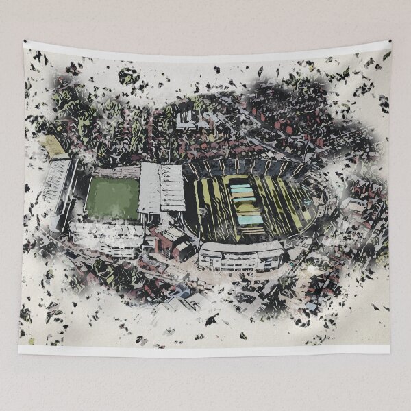 Item preview, Headingley Stadiums Leeds Watercolour Art: Cricket & Rugby Fields designed and sold by ArtworkNorth.