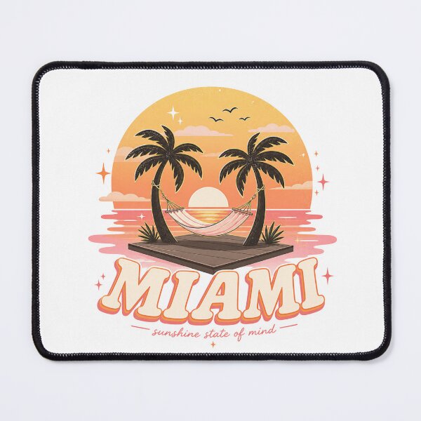 Item preview, Miami Sunshine State of Mind designed and sold by Just1MoreShirt.