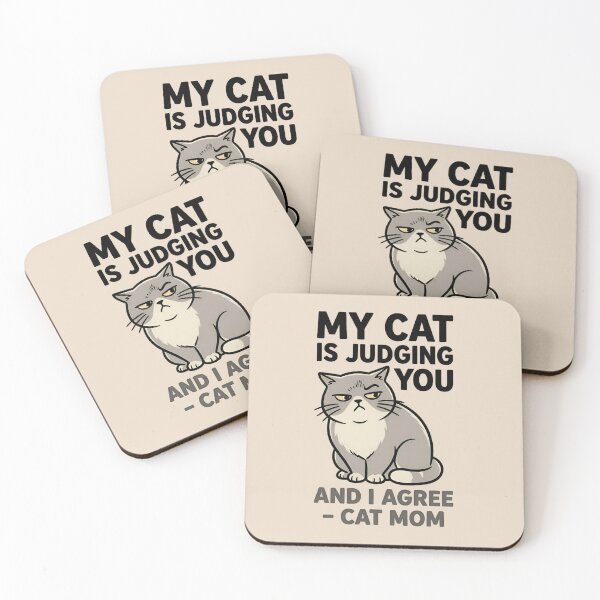 Item preview, My Cat Is Judging You Shirt – Funny Cat Mom Meme Tee, Unimpressed Cat Humor designed and sold by ZyxDes.