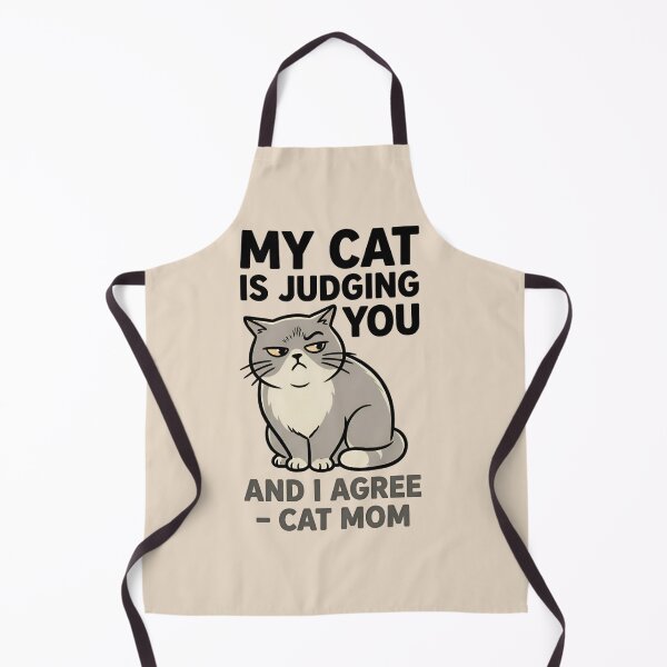 Item preview, My Cat Is Judging You Shirt – Funny Cat Mom Meme Tee, Unimpressed Cat Humor designed and sold by ZyxDes.